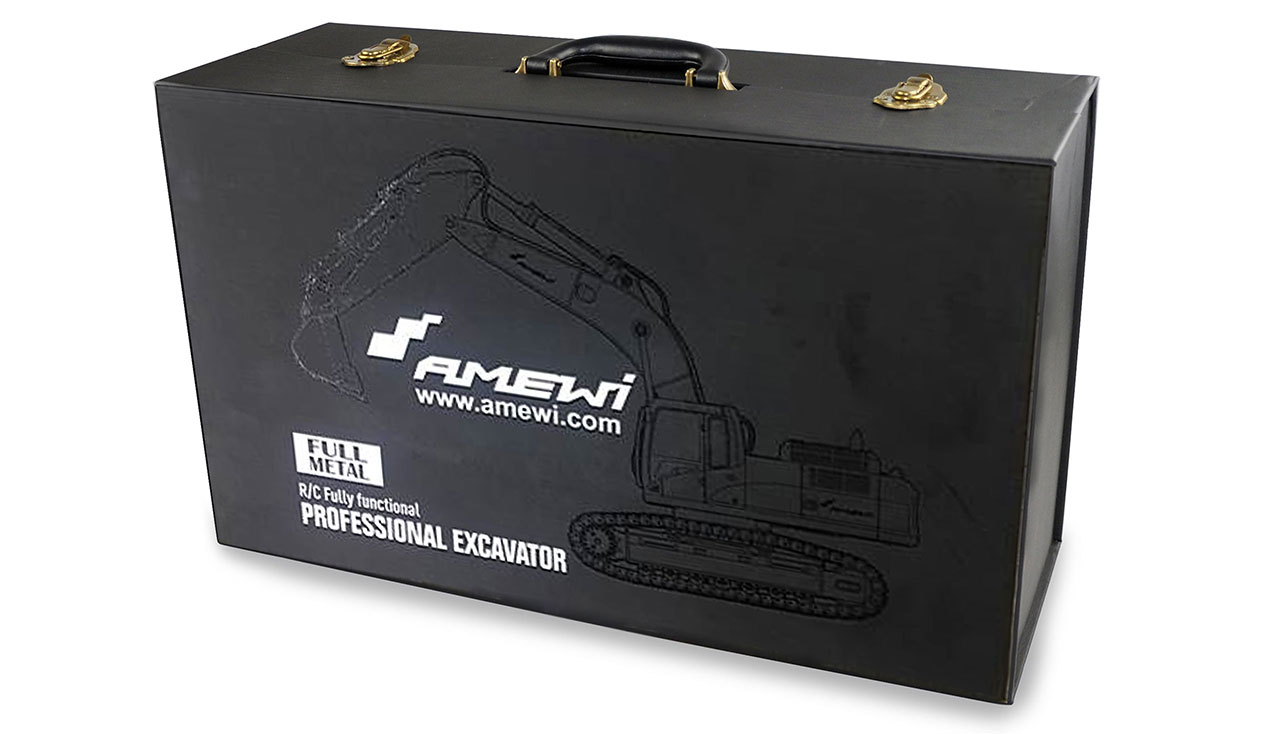 Amewi Bagger Vollmetall V3 im Koffer Lederoptik, 1:14, RTR 22344 - Abbildung 10
