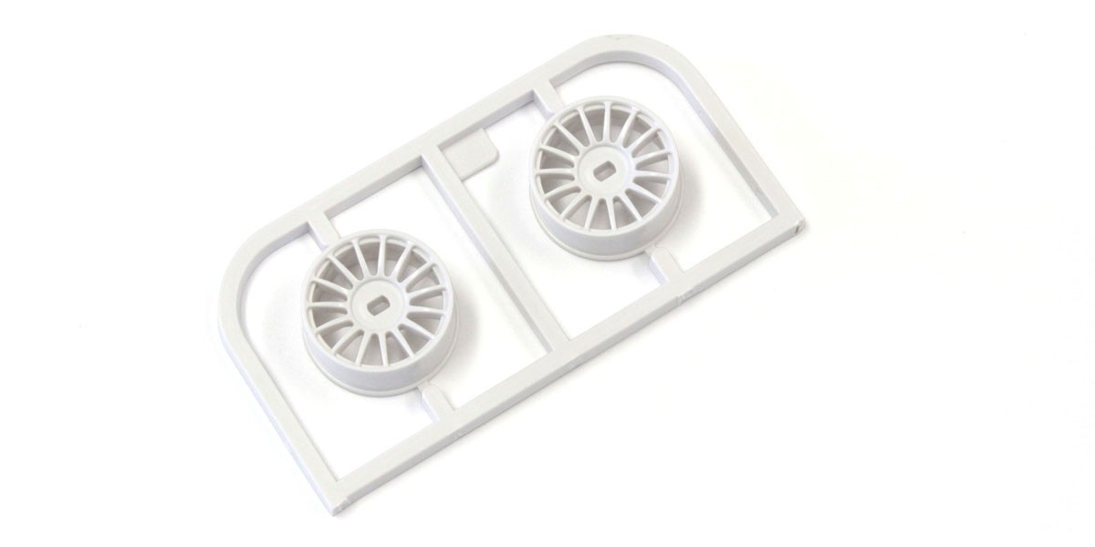 Kyosho FELGENSET MINI-Z AWD N - OFFSET 0 (2) WEISS MDH100W-N0