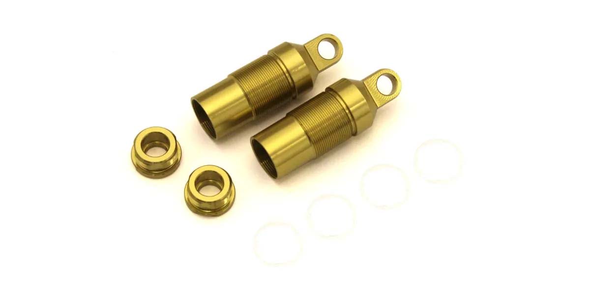 Kyosho Dämpfergehäuse Vorn Turbo Optima (2) Gold OTW128-01B