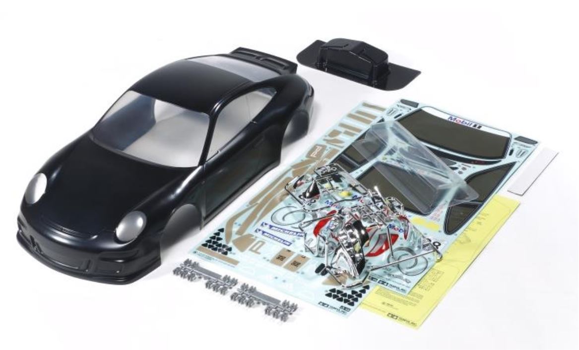 Tamiya 1:10 Karosserie Satz Porsche 911 GT3 Cup lackiert