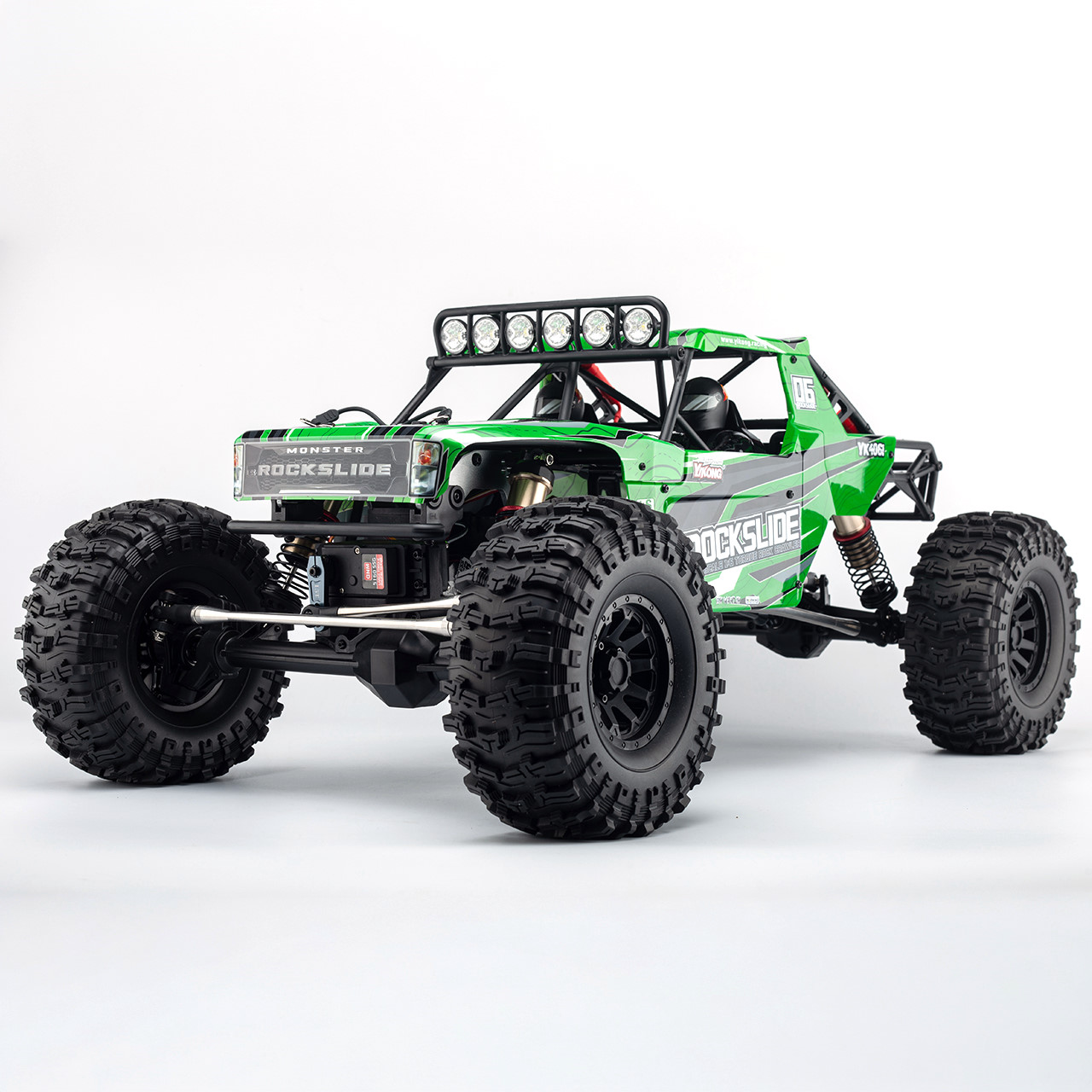 Yikong Rock Crawler Rock Slide 1/6 4WD Grün YK4061A - Abbildung 2
