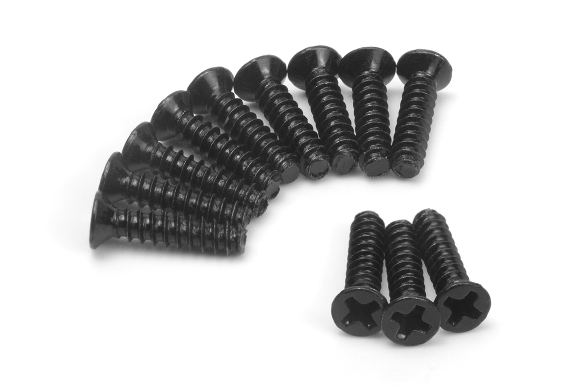 BLACKZON Senkkopf Schneidschrauben KBHO 2.3x10mm 540350 - Abbildung 1