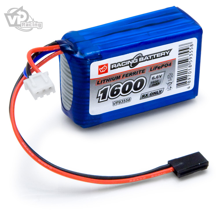 Vapex Empfänger Akku LiFe 6,6V 1600mAh Cube VP93558