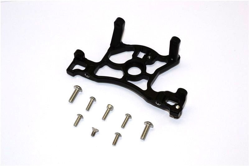 GPM Alu Hauptzahnradhalterung schwarz Traxxas Slash 4x4 LCG, Rally