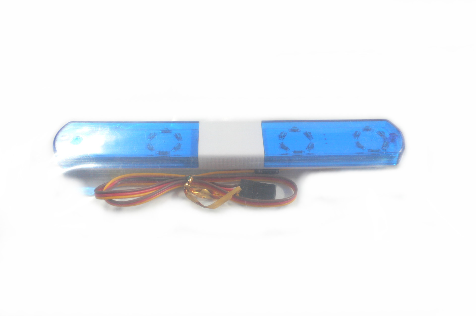 HRC Dachleuchten V3 flach Blau Polizei LED Lichtset wide 1/10 1/8 JR Stecker HRC8733WB