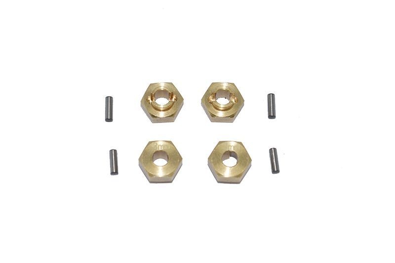 GPM Messing Hex-Adapter 3mm (4 Stk.) Axial SCX24