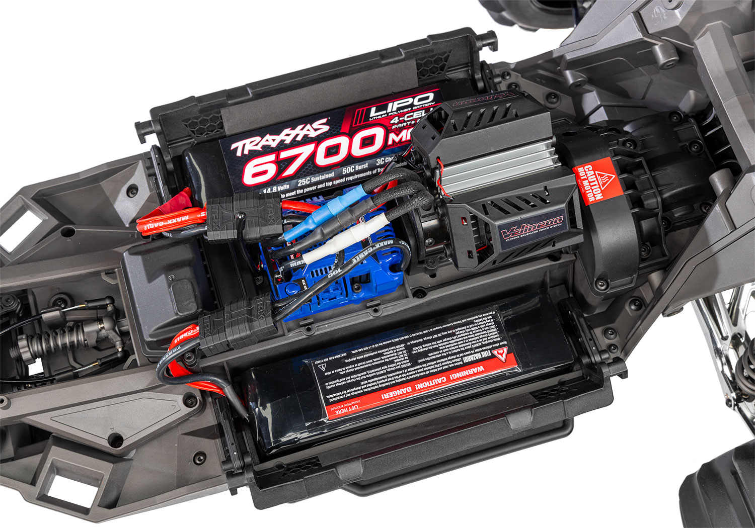 Traxxas FUNCO RWD 8S VXL 1/6 Sand Car Orange RTR Brushless o. Akku & Lader 109076-4 - Abbildung 7