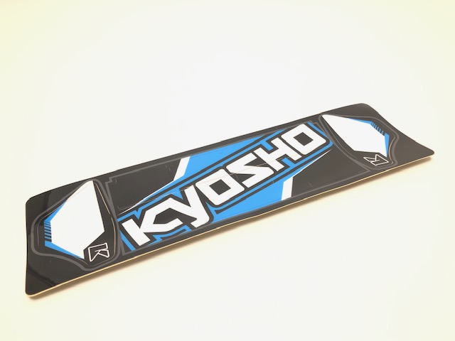 Kyosho Dekorbogen für Heckspoiler 1:8 Inferno MP10 - Blau IFD100-BW