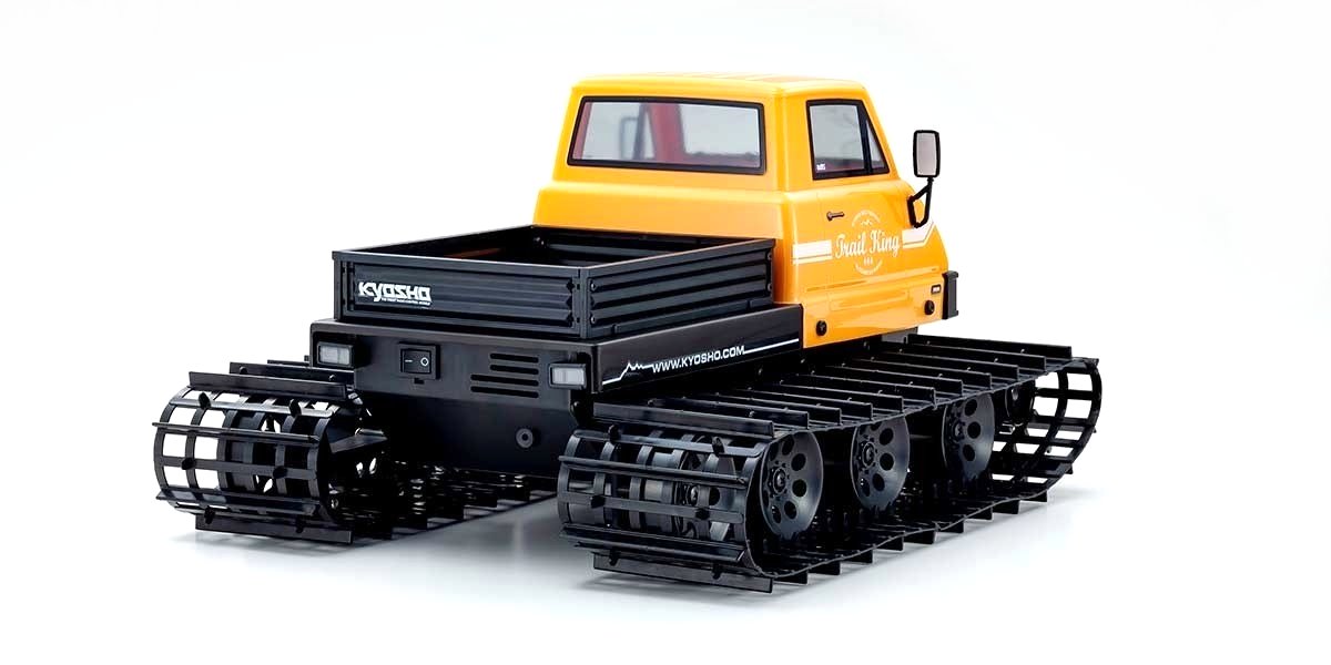 Kyosho Trail King Gelb T1 1:12 ReadySet EP Raupenfahrzeug (KT431S) 34903 - Abbildung 2