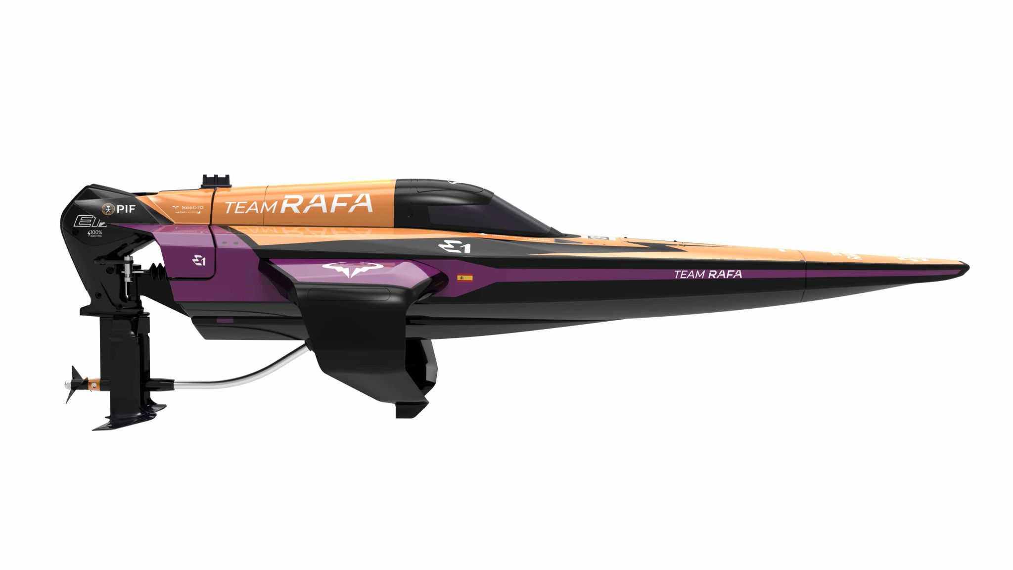 Joysway E1 Racebird Hydrofoil Boat Team Rafa 1/14 Rennboot RTR 8608RAFA - Abbildung 5