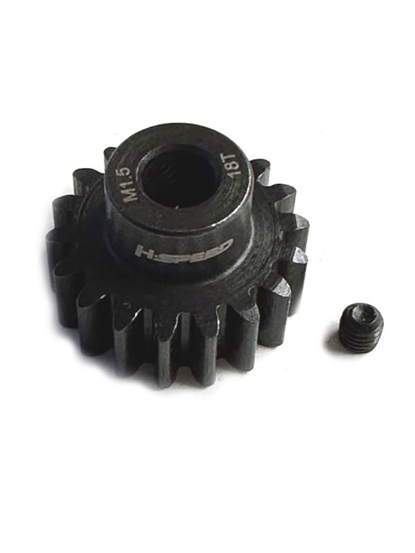 H-SPEED Stahlritzel 18 Zähne M1,5 8mm Bohrung HSPX418
