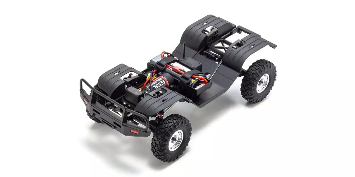 Kyosho KC10 Toyota Land Cruiser 60 Crawler Blau 4WD 1:10 Readyset 34801T2B - Abbildung 4