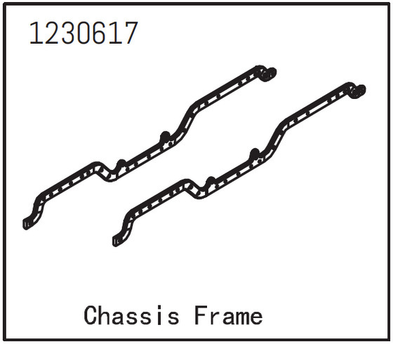 Absima Chassisrahmen 1230617