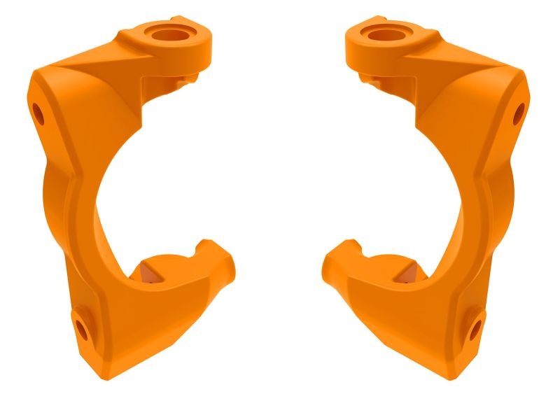 Traxxas Nachlauf-Blöcke l/r orange Mini-Maxx 10732-ORNG