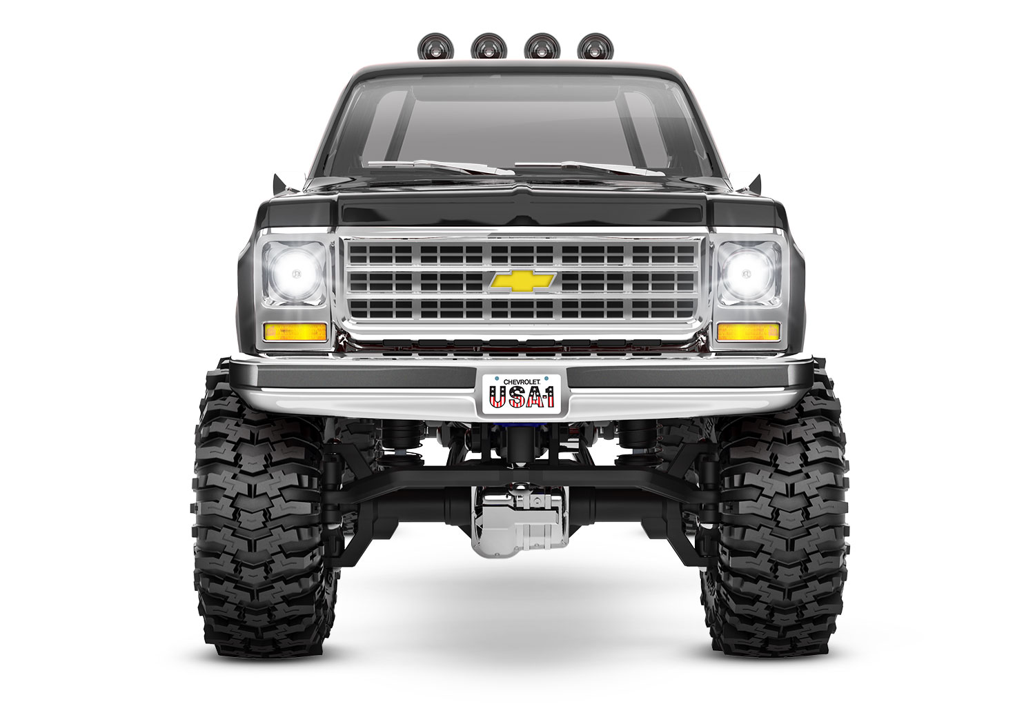 TRAXXAS TRX-4M Chevy K10 4x4 High Trail schwarz 1/18 Crawler RTR 97064-1 - Abbildung 3