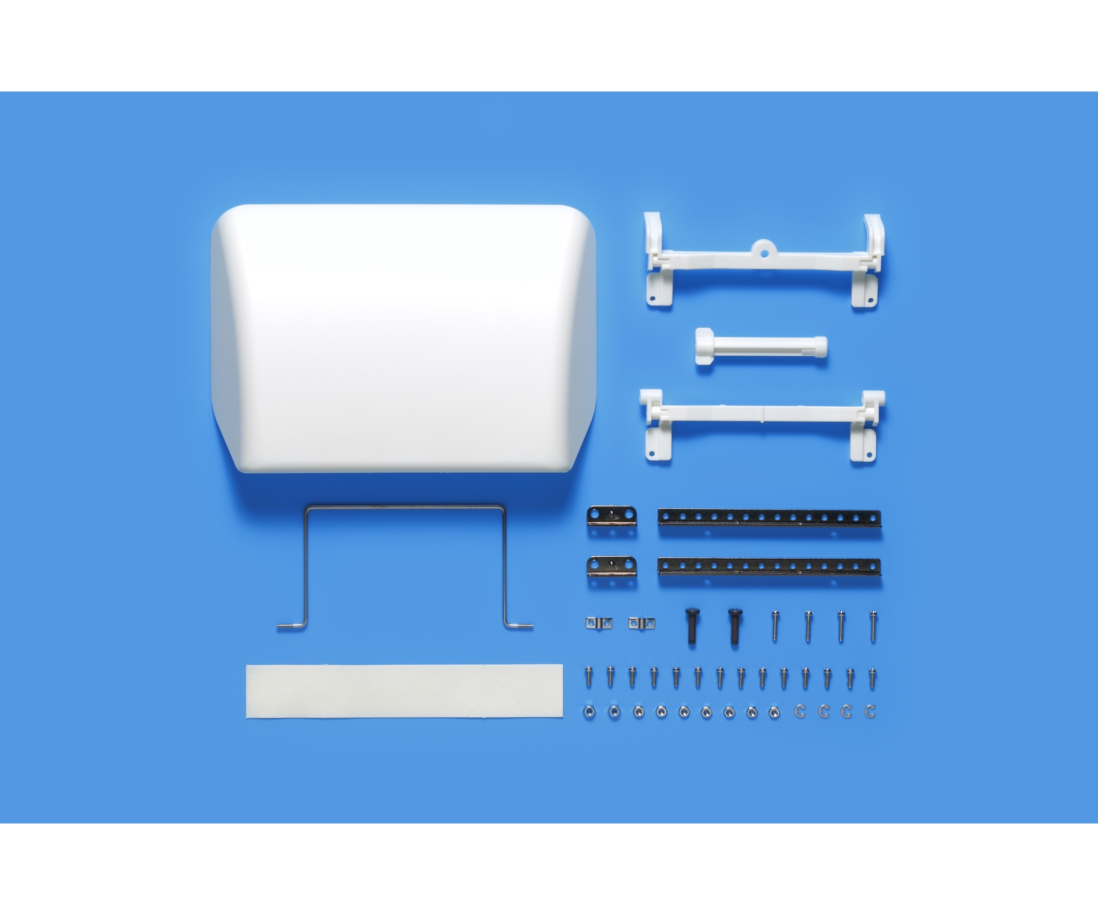Tamiya 56546 1:14 Dachspoiler weiß für US-Trucks 300056546