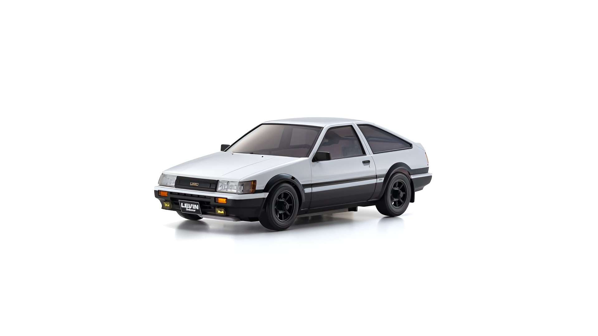 Kyosho Mini-Z AWD Toyota Corolla Levin AE86 White-Black (MA020N-L/KT531P) 32641WBK - Abbildung 2