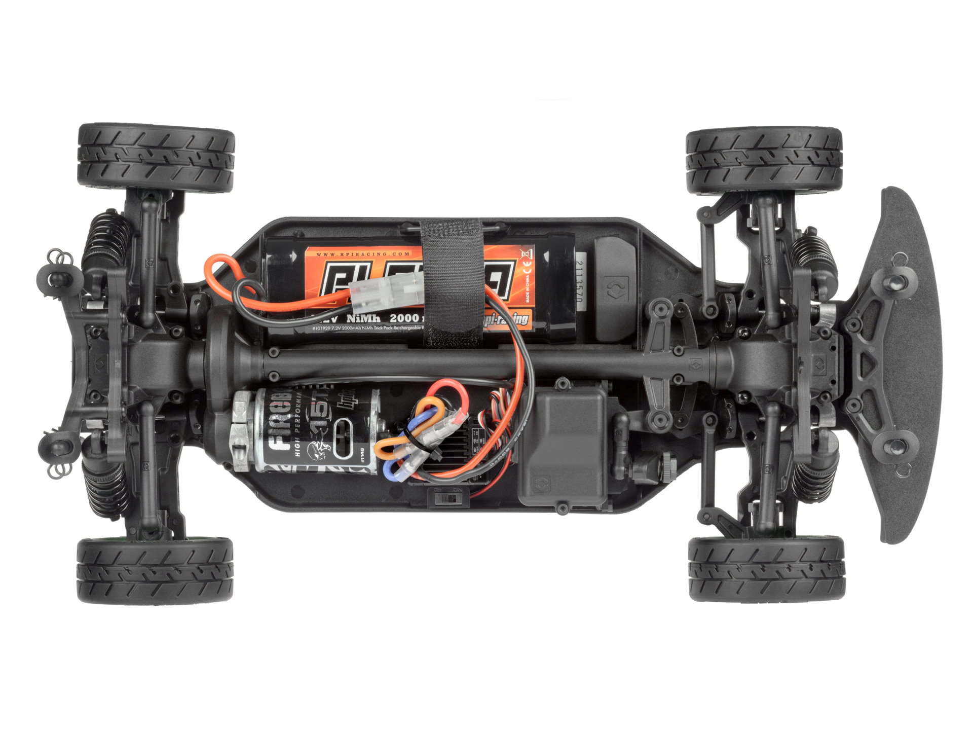 HPI RS4 Sport 3 1969 Mustang RTR-X 120102 - Abbildung 5
