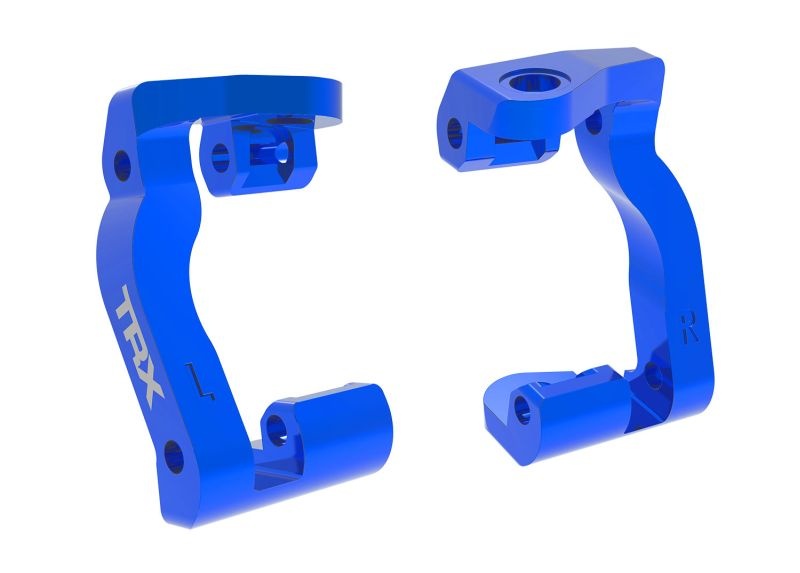 Traxxas Nachlauf-Blöcke l/r 6061-T6 Alu blau Mini-Maxx 10733-BLUE