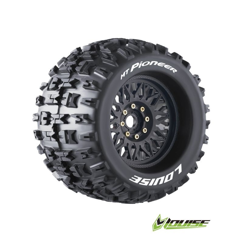 Louise MT-PIONEER 1/8 Sport auf 3.8 Felge schwarz (2) L-T3218X