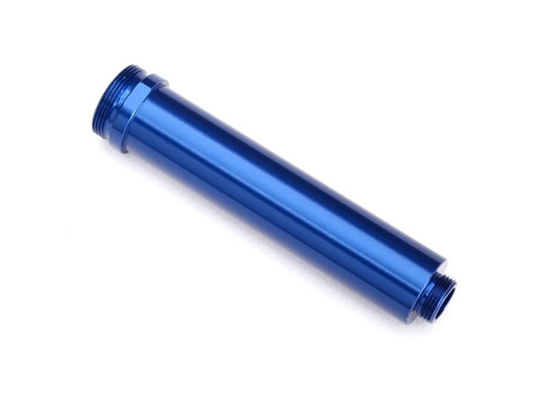 Dämpfergehäuse GTR, 77mm blau Alu hi ohne Gewinde 8462X