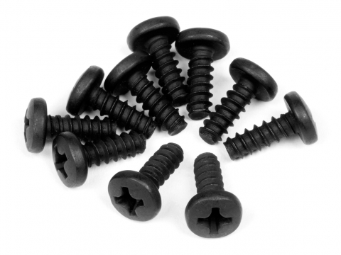 HPI Flachkopfschneidschraube M3x8mm (10St) Z566