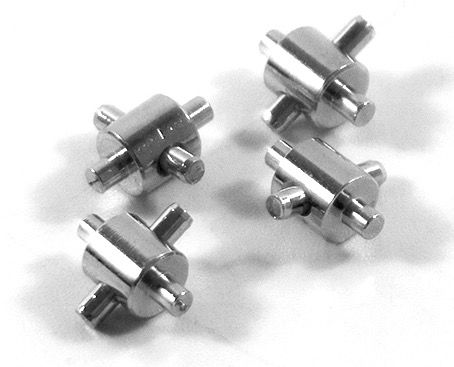 Hobby Plus Steel U-Joint Cross Ball Set 240072