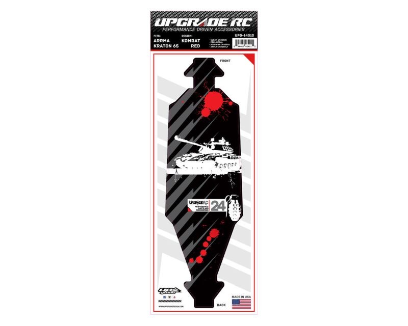 Upgrade RC Chassis Protector für ARRMA Kraton 6S (Kombat) (1)  UPG-14010