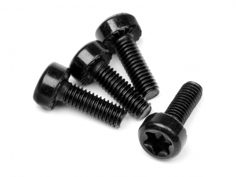 HPI ZYLINDERKOPF SCHRAUBE M4x16+mm (BREIT/4ST) 15455