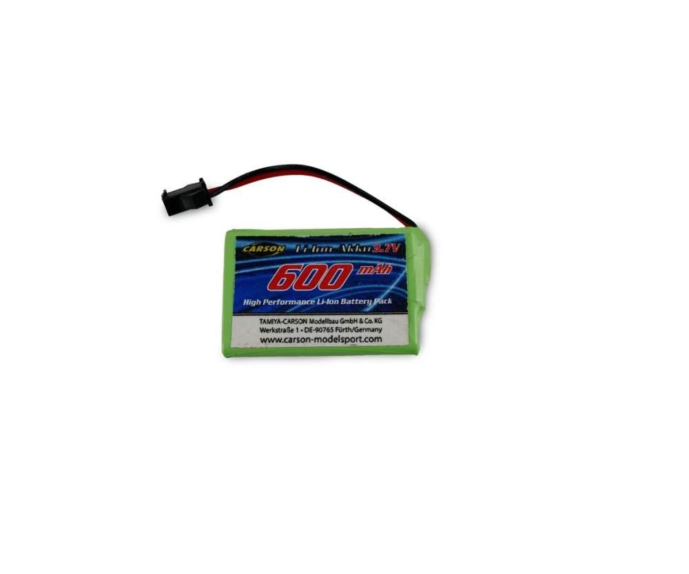 Carson 08239 3,7V/600mAh LiION Akku : 907337/47 JST 500608239 - Abbildung 1