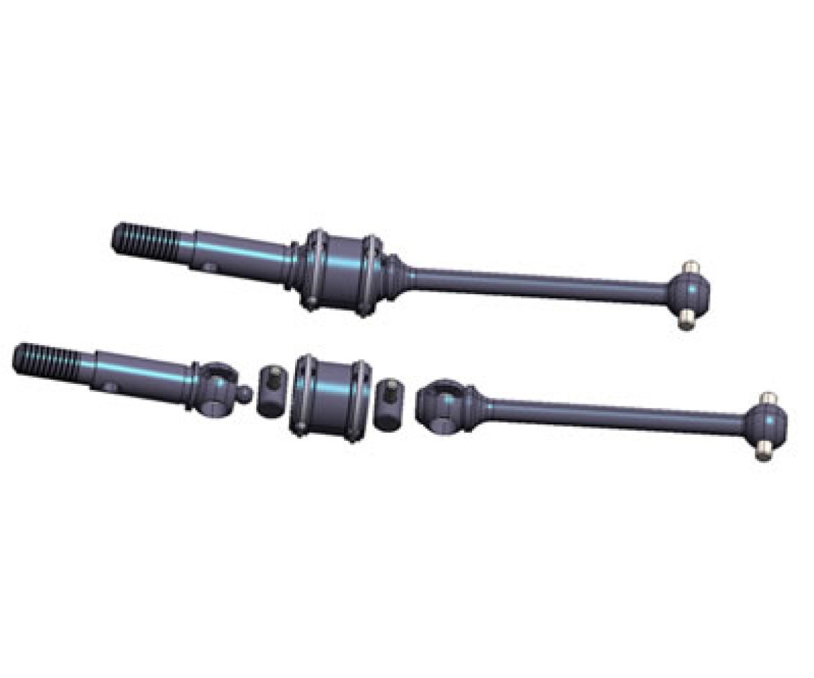 Tamiya 42216 TRF 44mm Doppelkardanwelle Stahl (2) 300042216