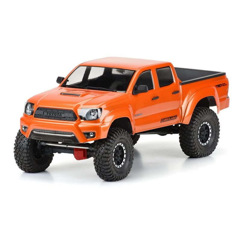 Pro-Line Toyota Tacoma TRD Pro Karo klar mit Scale Zubehör für 12.3 (313mm) Scale Crawler 3568-00