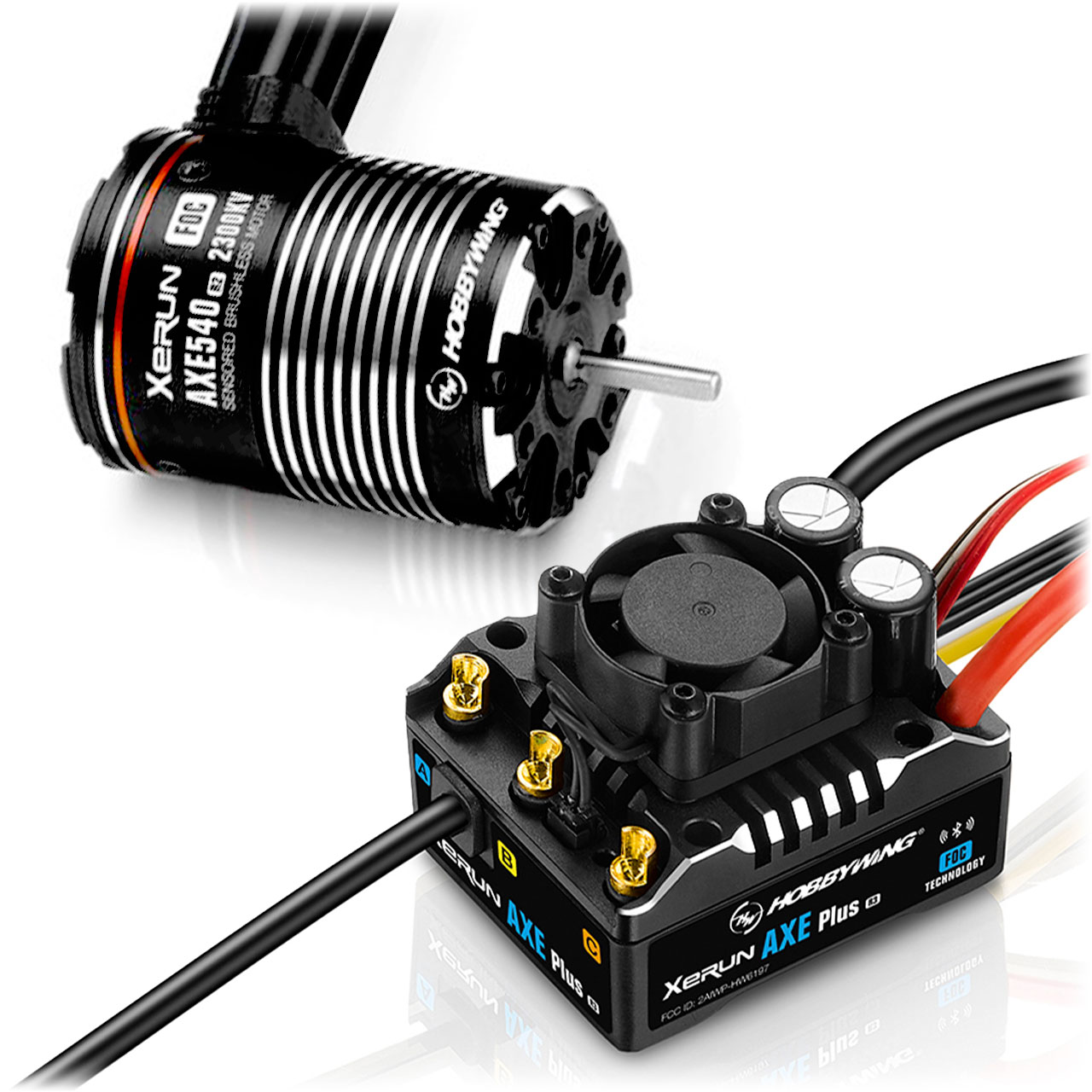 Hobbywing AXE Plus R3 540L 2300kV R2 Combo 38020387