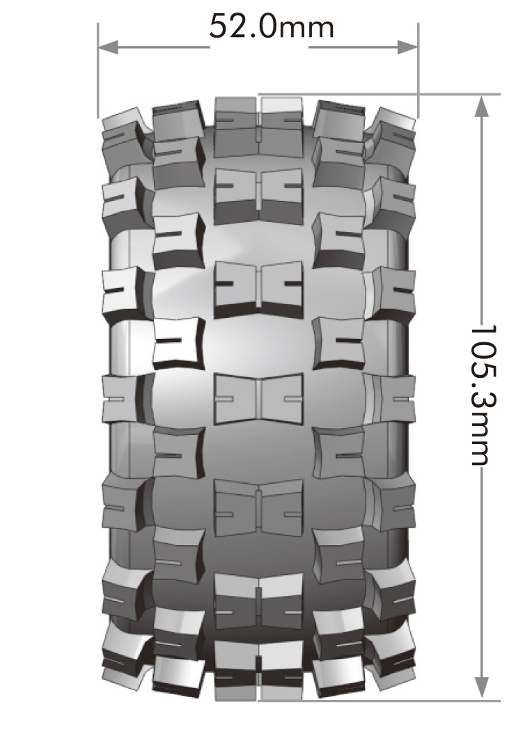 Louise Reifen m. Felgen ST-MCROSS Mini Maxx/ XRT (0 & 1/2 Offset sechskant) (2)