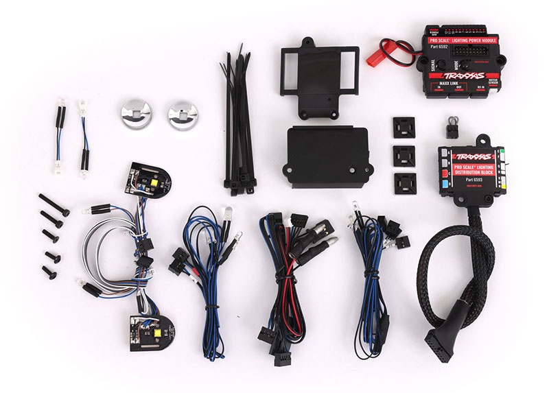 Traxxas Pro-Scale Lichter-Set 69&72 Chevy Blazer TRX-4 +Power-Supply 8090X