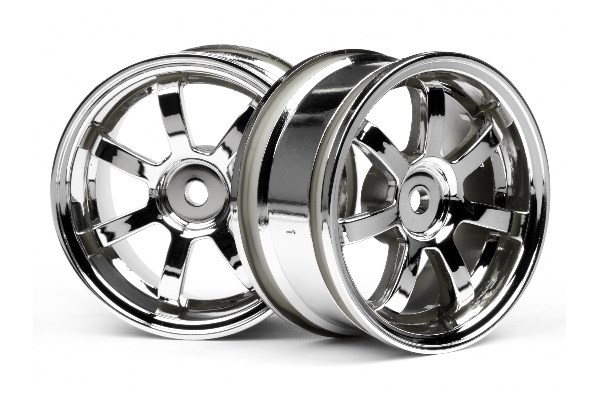 HPI Rays Gram Lights 57S-Pro 26mm Chrom (0mm Offset) 3574 - Abbildung 1