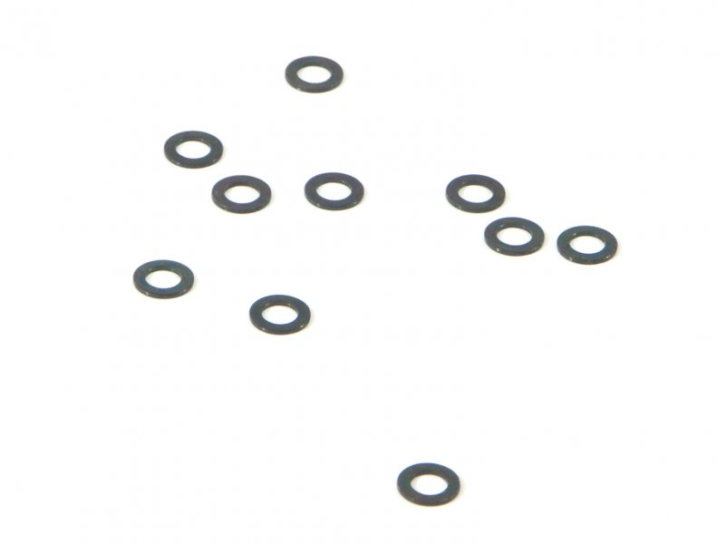 HPI Unterlagscheibe M3x6x0.5mm schwarz(10St) Z203 - Abbildung 1