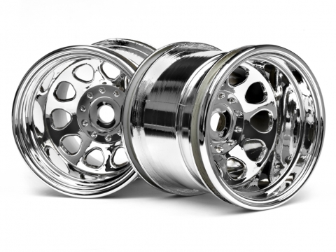 HPI Classic King Felge Chrom (2.2In/2St/Wheely King) 3062