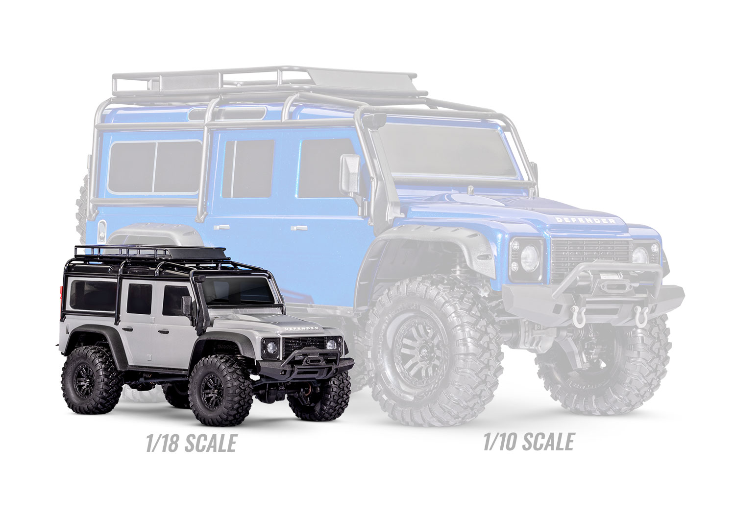 TRAXXAS TRX-4m LR Defender 4x4 silber RTR inkl. Akku/Lader 97054-1 - Abbildung 10