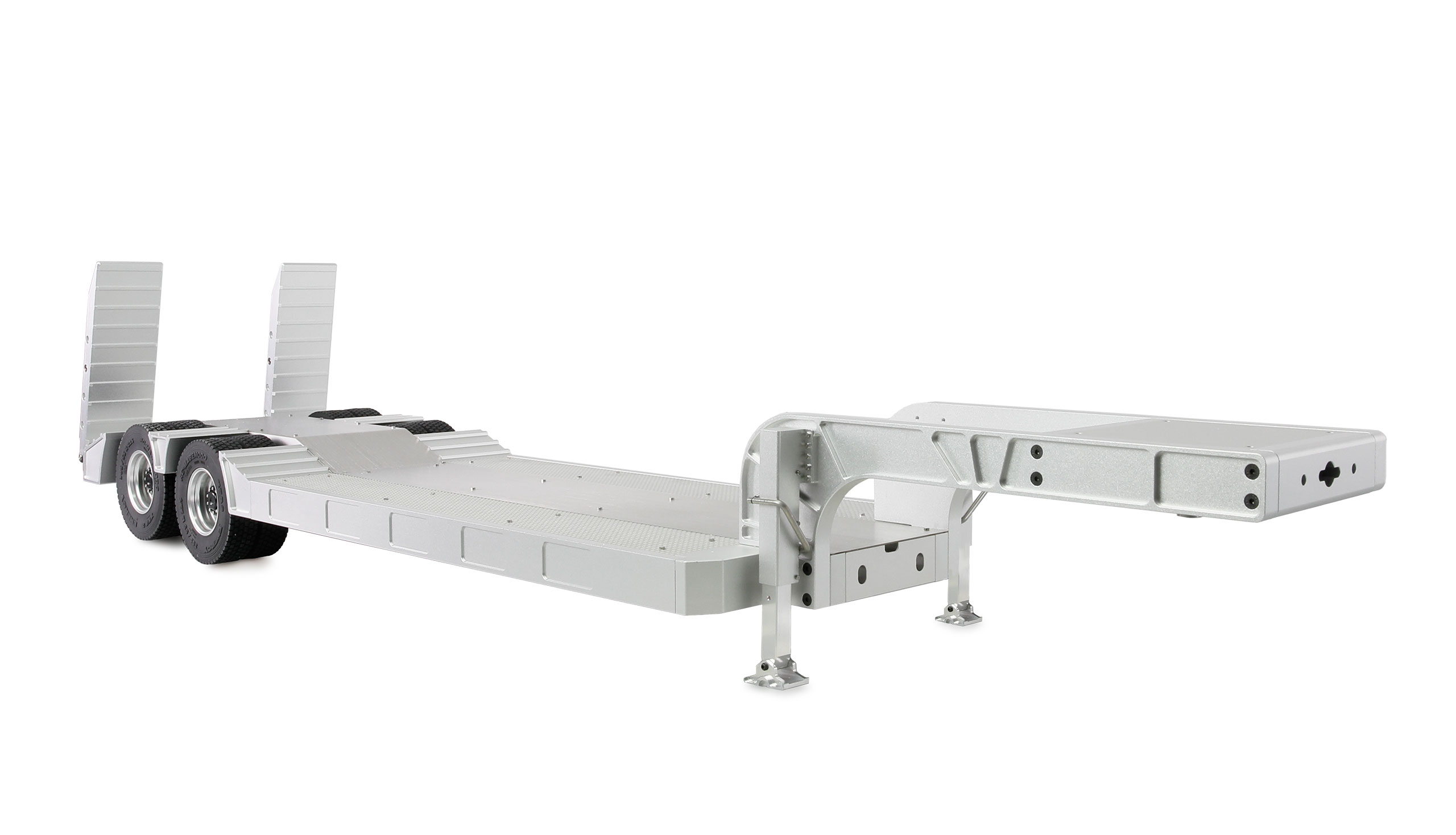 Amewi Tieflader-Sattelauflieger mit Doppelachse aus Aluminium 1:14 KIT 22731