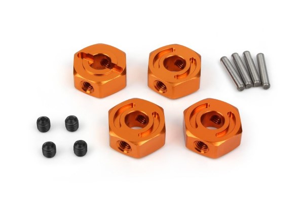 HPI Aluminium Hex Hub Set Lock Type (12mm Jumpshot) 160240