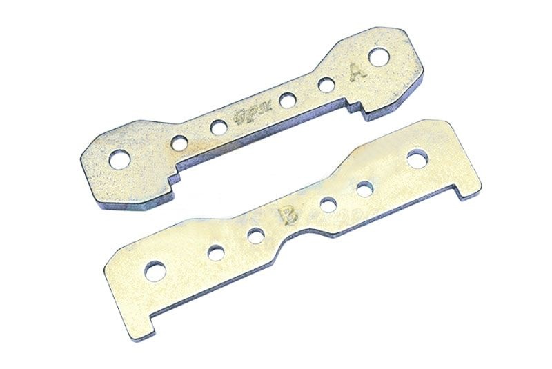 GPM Edelstahl Bulkhead Tie-Bar unten vorne Traxxas Sledge