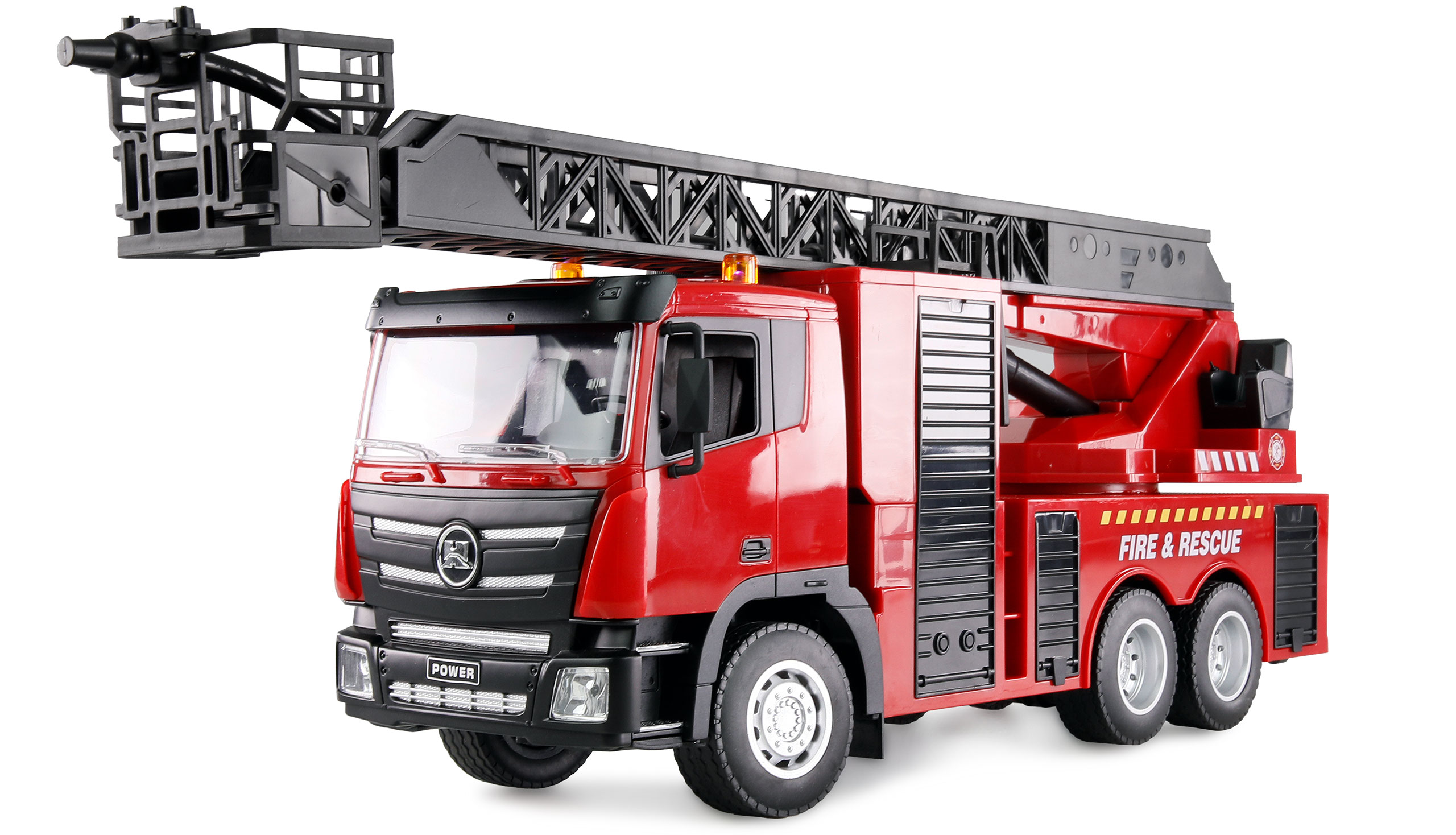 Amewi Feuerwehr Drehleiterfahrzeug 1:18 RTR 22675