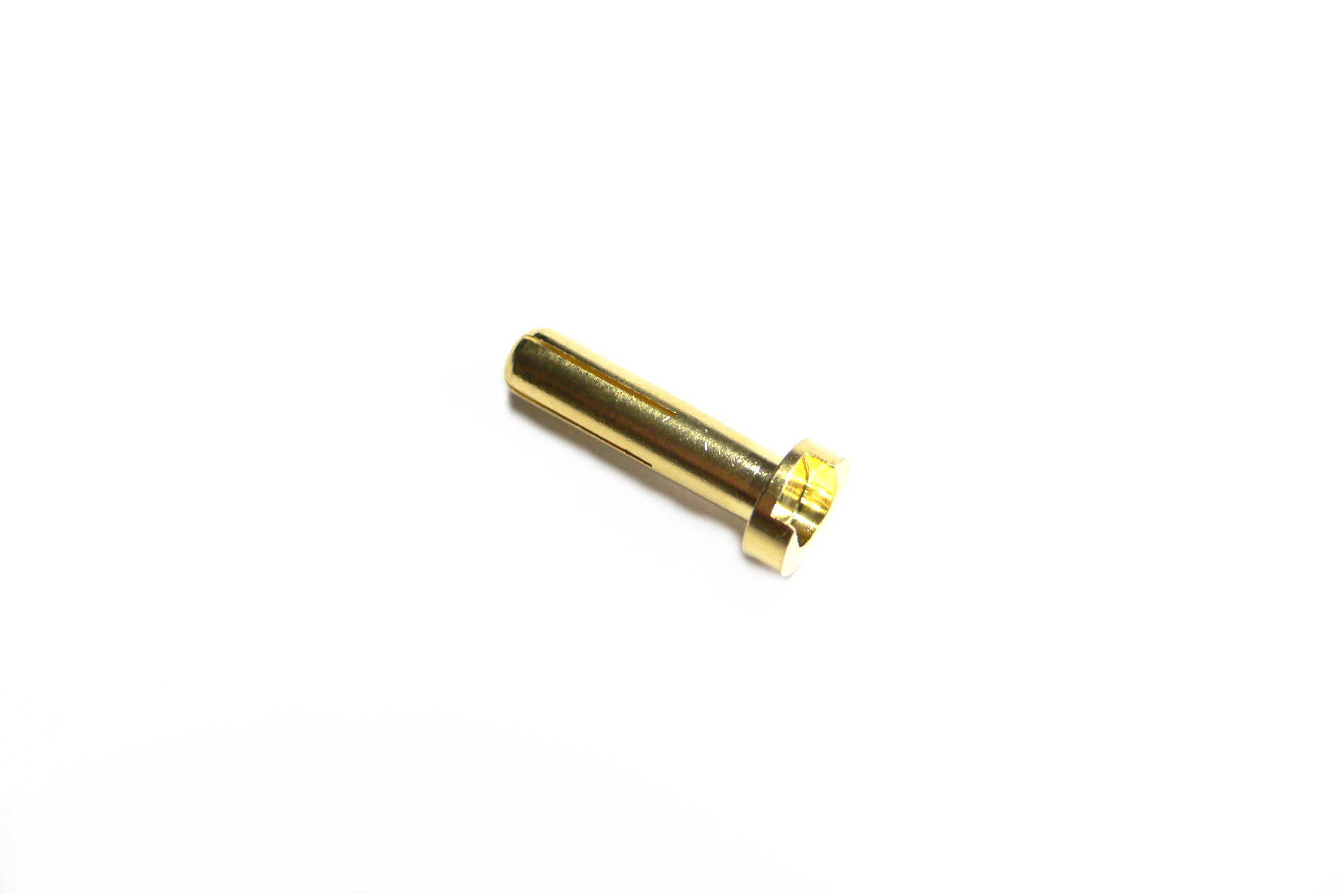 4mm Goldkontakt Stecker Goldstecker für LiPo Akku Packs male männchen lose