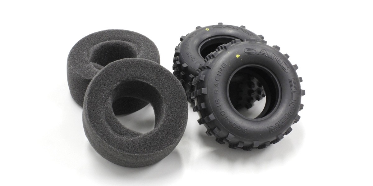 Kyosho REIFENSATZ HINTEN SCORPION 2014 (2)  MEDIUM SCT002MB