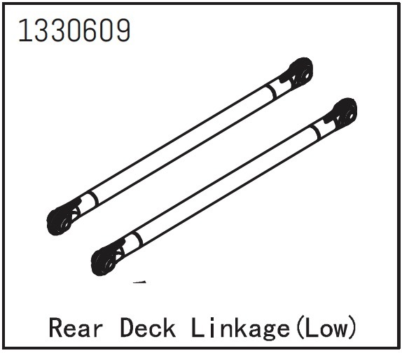 Absima Linkset hinten/unten (2 St.) - Yucatan 1330609