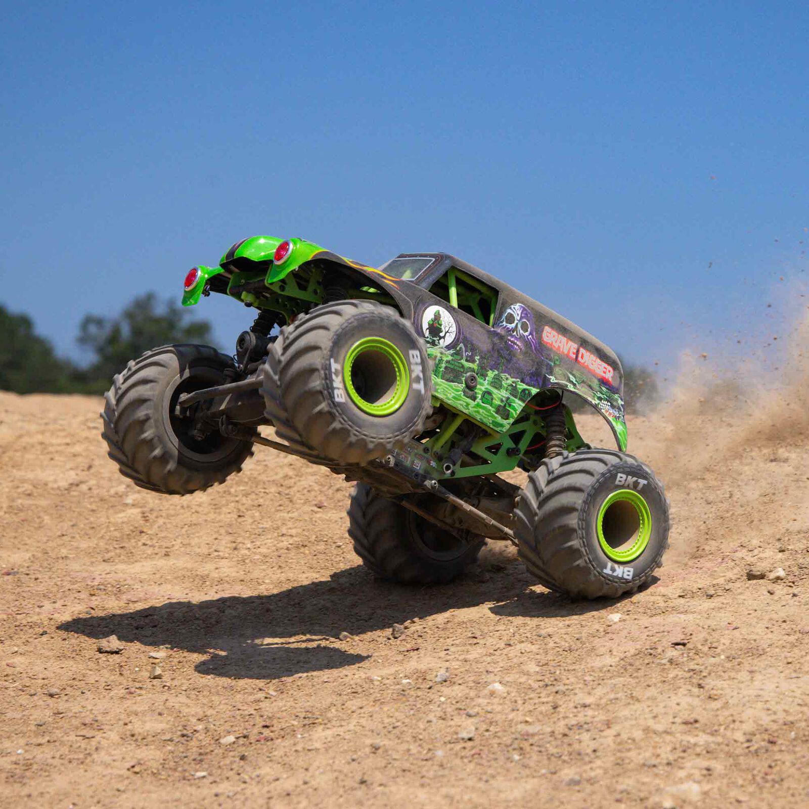Losi Mini LMT Grave Digger 1/18 4WD Monster Truck LOS01026T1