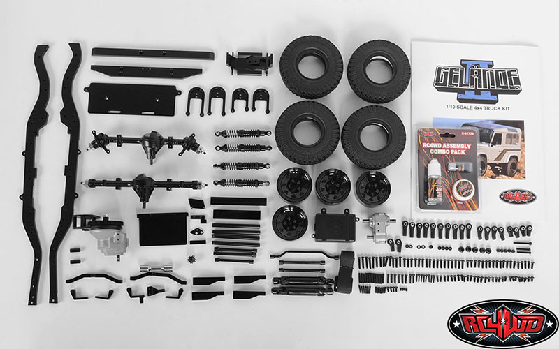 RC4WD Gelände II Truck Kit 1/10 Chassis Kit Z-K0060