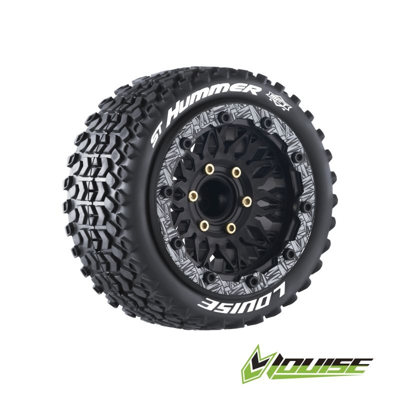 Louise ST-HUMMER MFT 1/10 soft auf 2.8 BL-Felge schwarz (2) L-T3314SX
