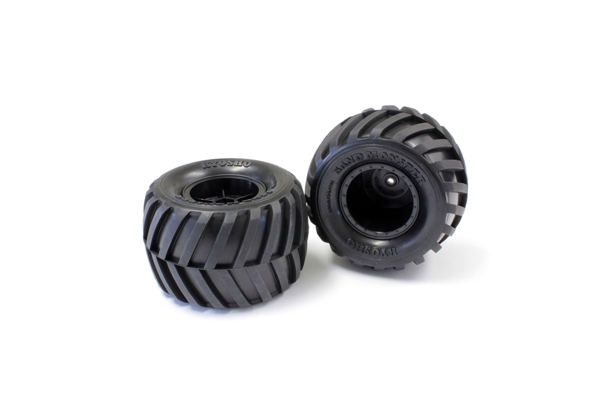 Kyosho REIFEN UND FELGENSATZ MONSTER TRACKER 1:10 EP (2) EZT001